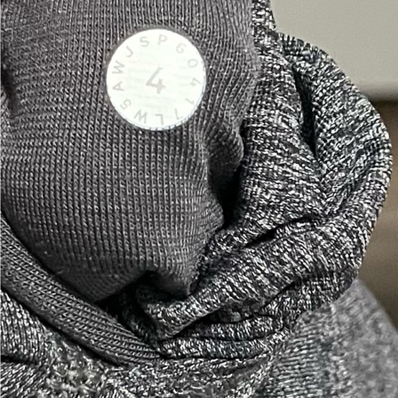 Lululemon Wunder Under Leggings Special Edition Tech Mesh Heather Gray Sz 4 - Picture 9 of 9